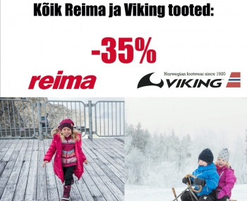 KÕIK REIMA JA VIKING TOOTED E-POES -35%