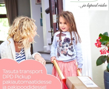 TASUTA transport DPD Pickup pakiautomaati või pakipoodi!